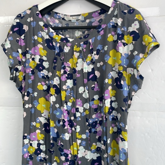 Boden Women’s Modern Floral Print Tie Waist Dress 14L - Picture 3 of 14